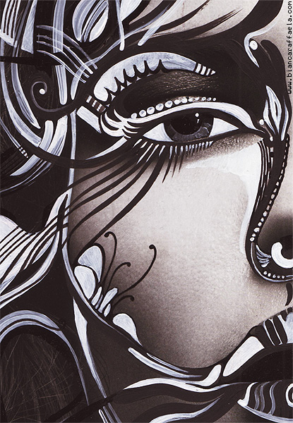 Fashion Illustration nr 55 closeup